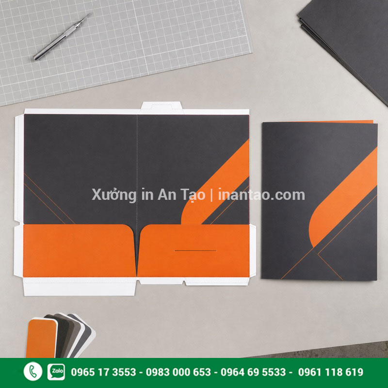 Khuôn bế in bìa kẹp hồ sơ Khuôn bế dùng khi in bìa kẹp hồ sơ theo yêu cầu